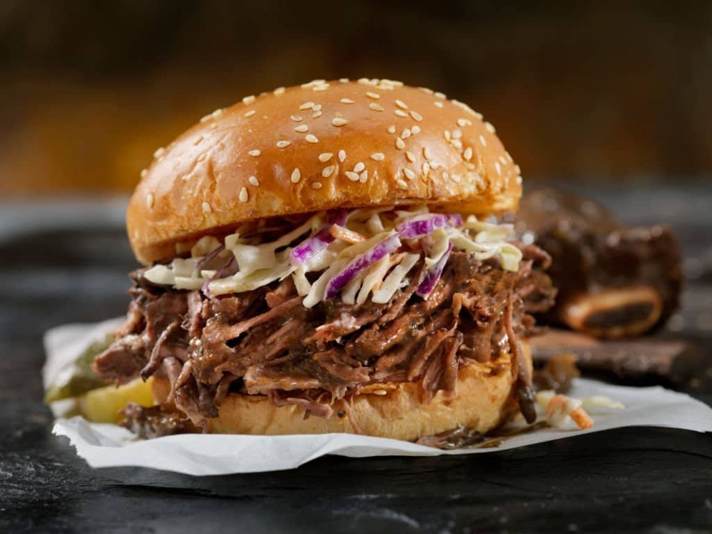 BBQ Pulled Beef Sandwiches