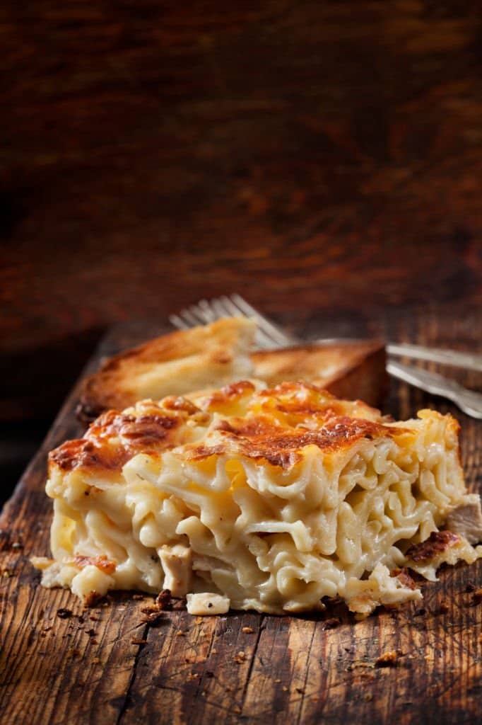 Baked Chicken Alfredo