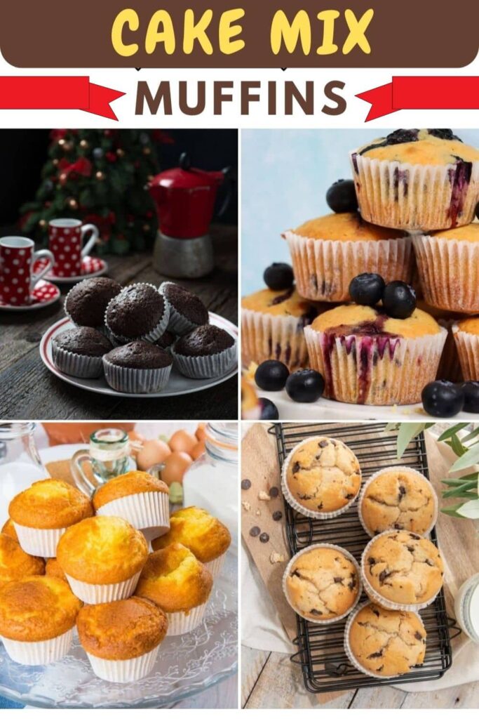 cake mix muffins